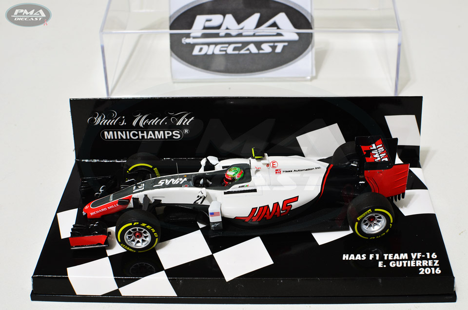 ESTEBAN GUTIERREZ 2016 HAAS VF-16